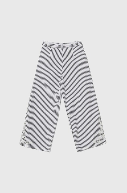 United Colors of Benetton pantaloni copii 4ETMCF03E.G.Seasonal alb SS24