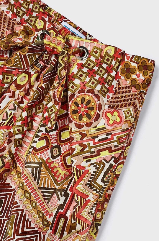 Dziewczynka Mayoral spodnie bawełniane dziecięce 3536.6G.Mini.PPYH fioletowy