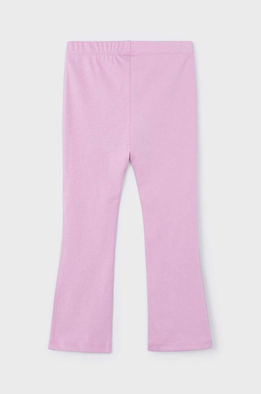 Mayoral legginsy dziecięce 3537.6E.Mini.PPYH fioletowy SS24