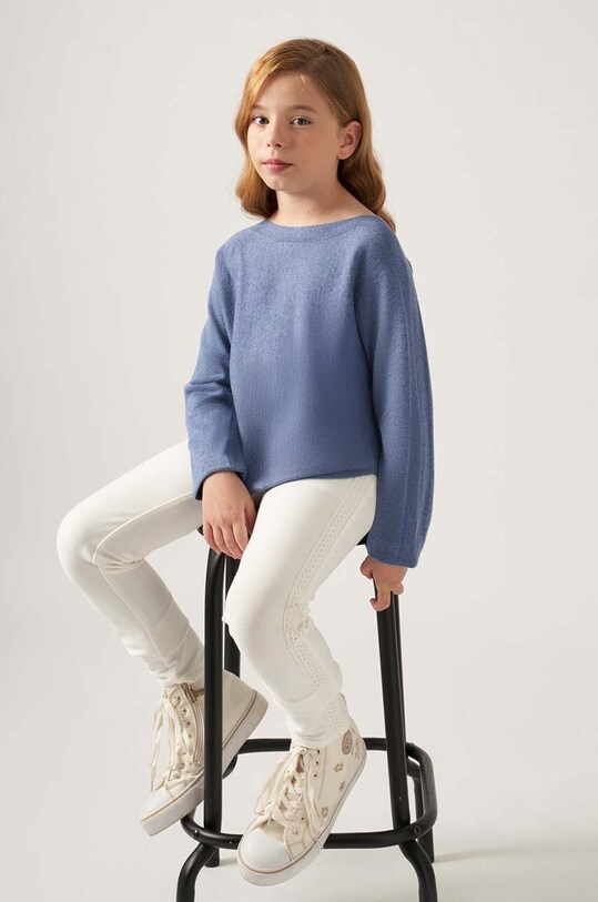 Детские брюки Mayoral с эластаном бежевый 6511.8F.Junior.PPYH