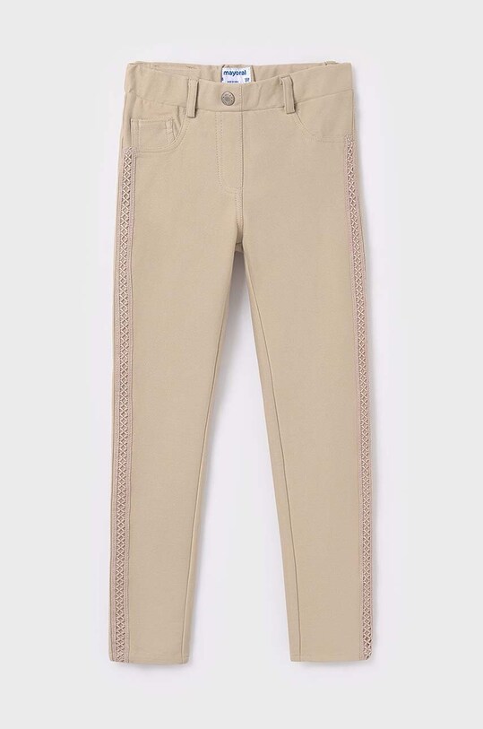 Mayoral pantaloni copii panza bej 6511.8F.Junior.PPYH