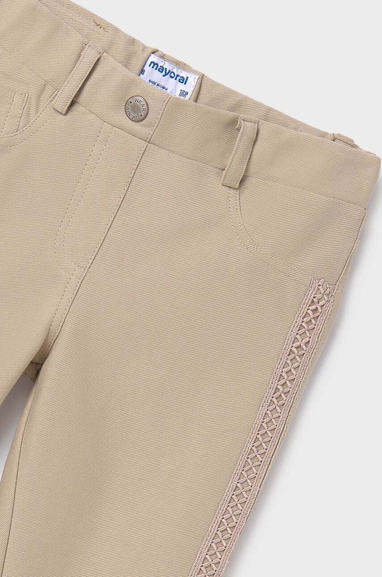 Дівчинка Дитячі штани Mayoral 6511.8F.Junior.PPYH бежевий