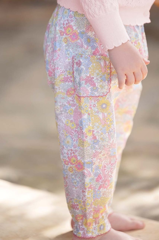 Tartine et Chocolat pantaloni din bumbac pentru bebeluși TY22001.60.74 bej