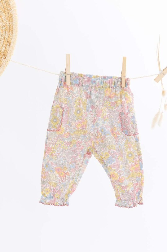 Tartine et Chocolat pantaloni din bumbac pentru bebeluși TY22001.60.74