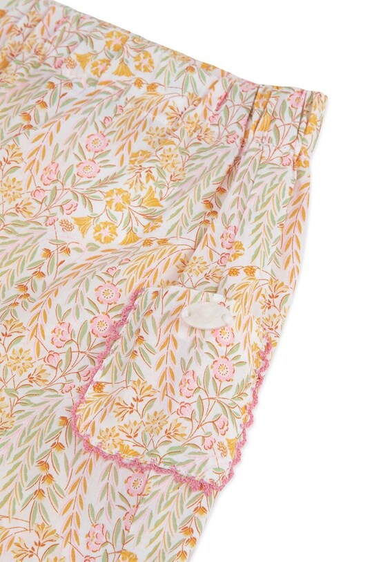 Fete Tartine et Chocolat pantaloni din bumbac pentru bebeluși TY22001.80.94 roz