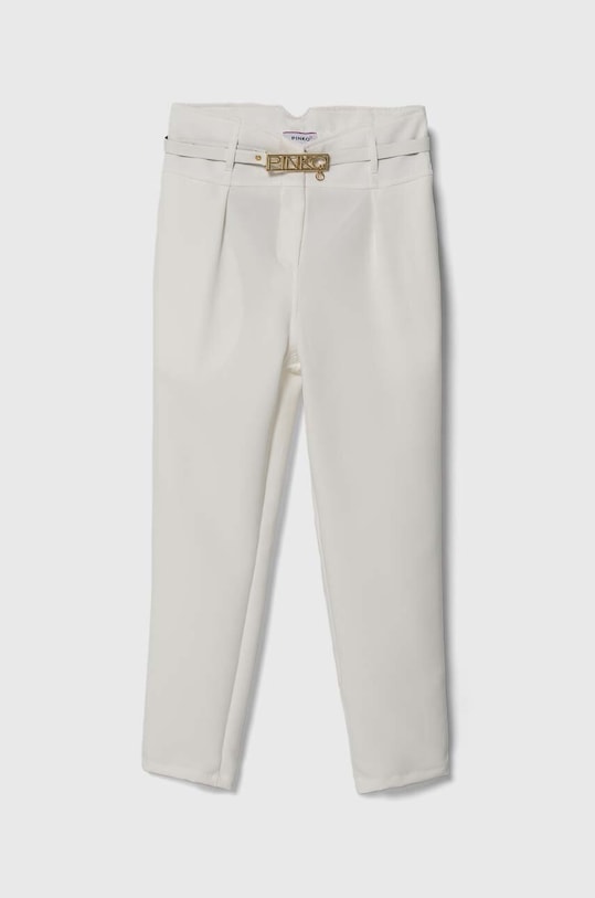 Pinko Up pantaloni copii panza alb S4PIJGPA032