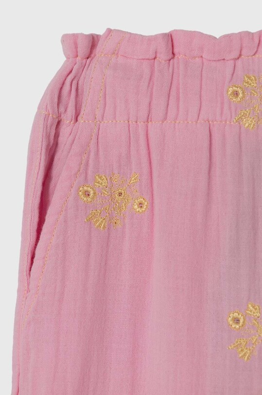 Девочка Детские хлопковые брюки Guess J4GB05.WG5H0.PPYH розовый