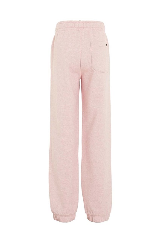 Dziewczynka Tommy Hilfiger spodnie dresowe bawełniane dziecięce KS0KS00535.G.PPYH różowy