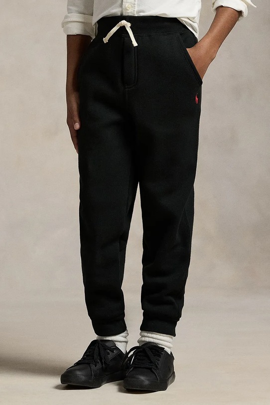 Polo Ralph Lauren spodnie dresowe dziecięce czarny 323720897002
