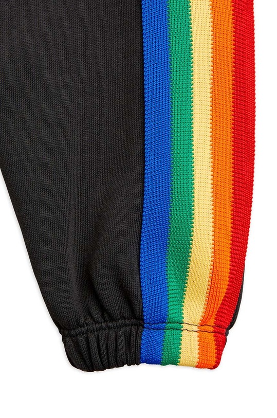 Mini Rodini spodnie dresowe bawełniane dziecięce 2413011899 czarny