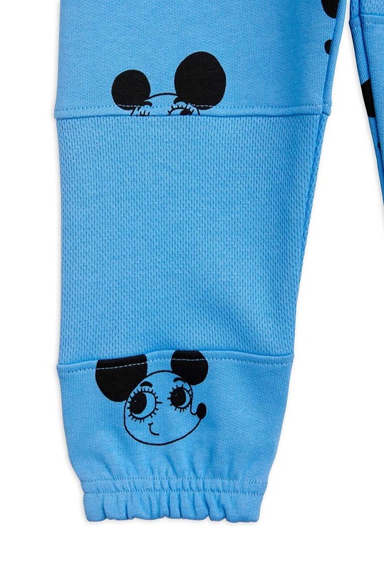 Chłopiec Mini Rodini spodnie dresowe bawełniane dziecięce 2413012160 niebieski