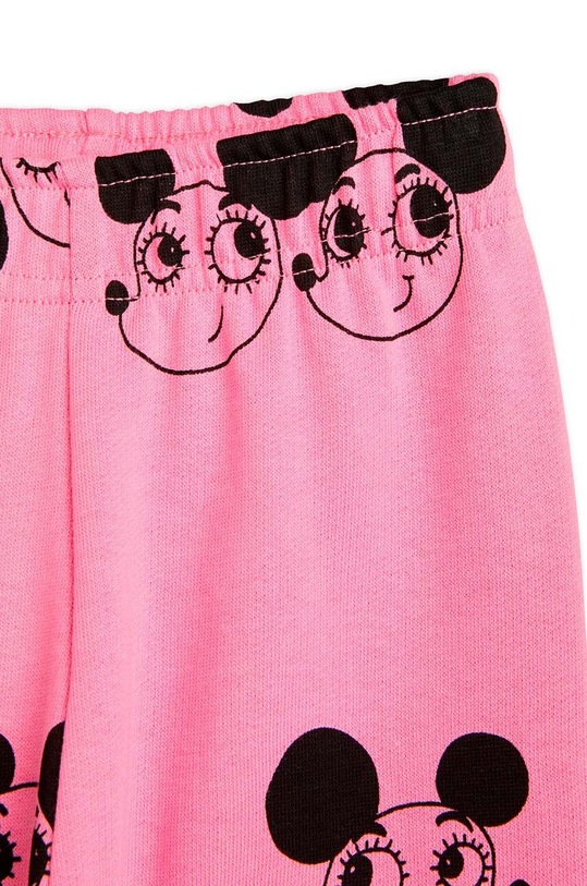 Хлопчик Бавовняні штани для немовлят Mini Rodini 2413013528 рожевий