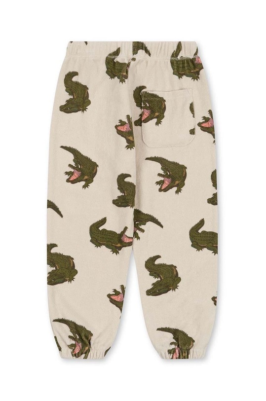 CHLAPEC Dětské bavlněné tepláky Konges Sløjd KS100303 zelená