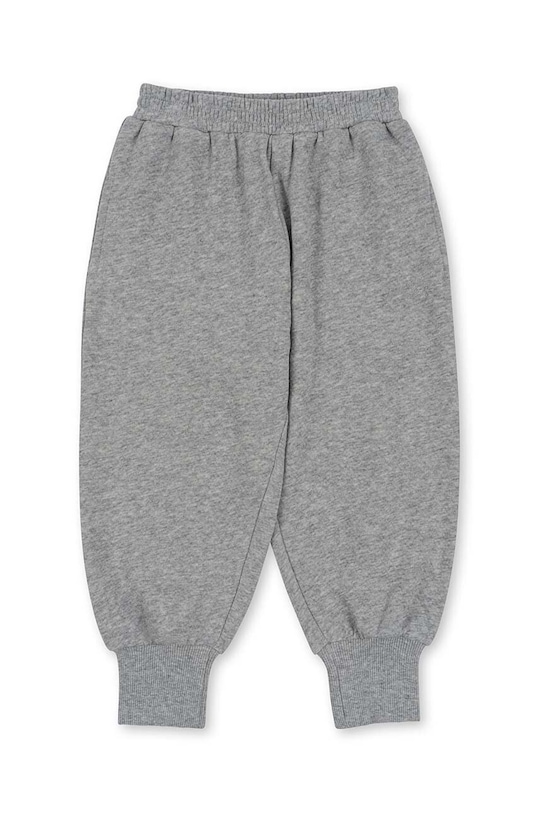 Dětské bavlněné tepláky Konges Sløjd KS100356 šedá SS24