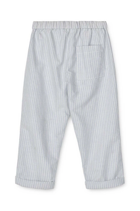 Liewood pantaloni de bumbac pentru copii Orlando Stripe Pants LW19367 albastru SS24