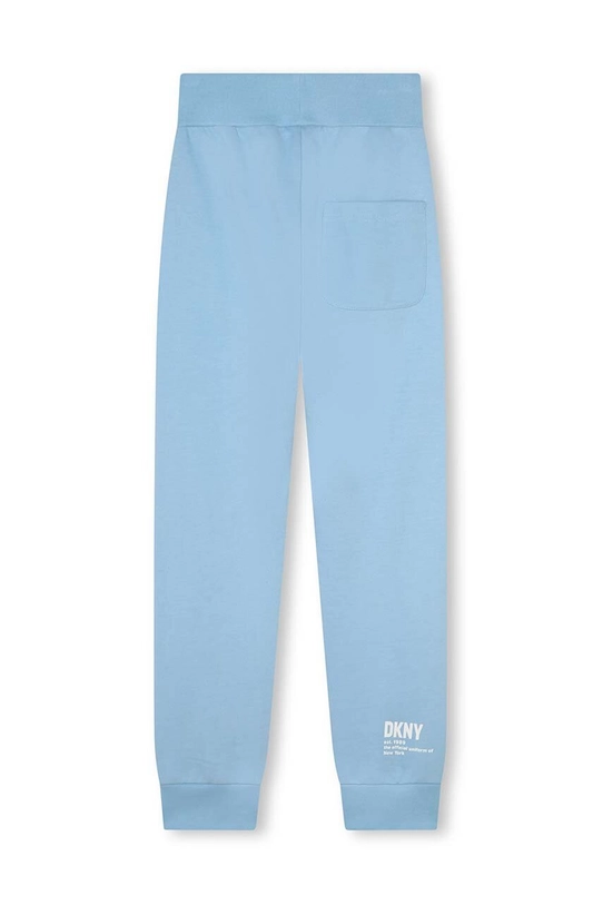 Băieți Dkny pantaloni de trening din bumbac pentru copii D60033.126.150 albastru