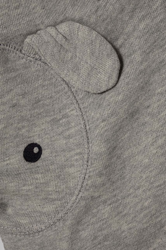 Chłopiec United Colors of Benetton spodnie dresowe bawełniane niemowlęce 3J70AF01L.W.Seasonal szary