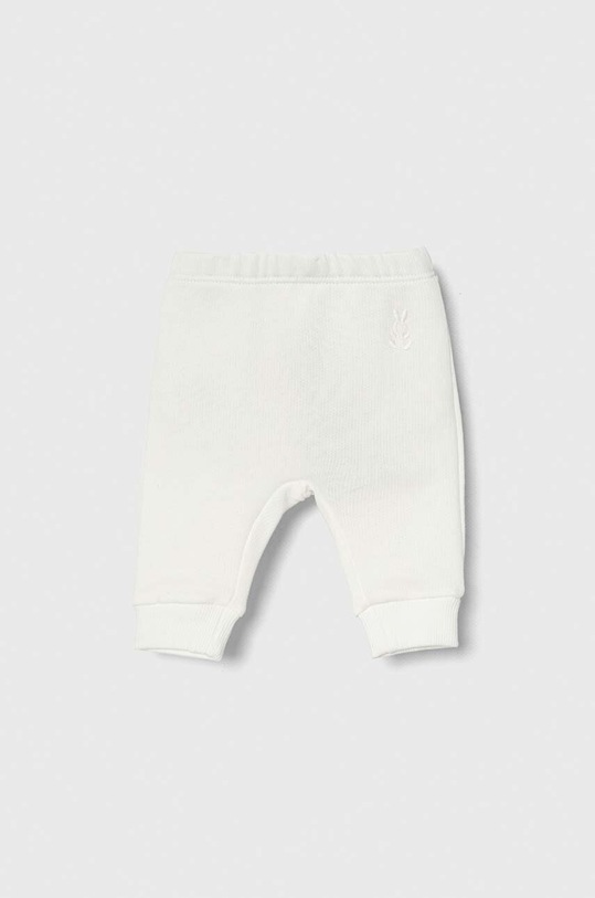 United Colors of Benetton spodnie dresowe bawełniane niemowlęce bawełna biały 3J70MF258.W.Repropos
