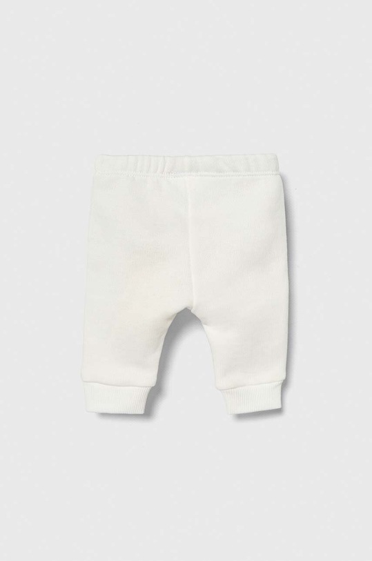 United Colors of Benetton spodnie dresowe bawełniane niemowlęce 3J70MF258.W.Repropos biały SS24