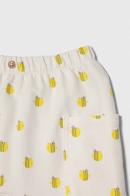 Băieți United Colors of Benetton pantaloni de trening pentru bebeluși 3VHBAF01P.W.Seasonal bej
