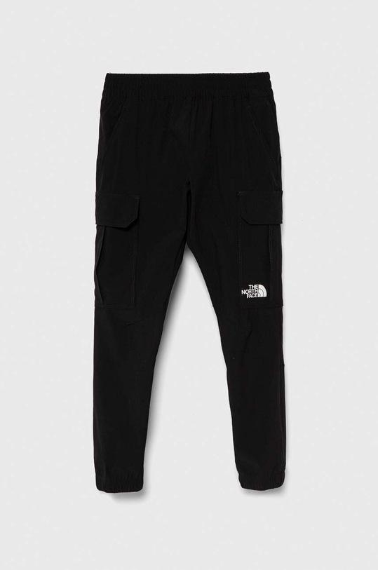 The North Face pantaloni de trening pentru copii WOVEN CARGO PANT panza negru NF0A877T