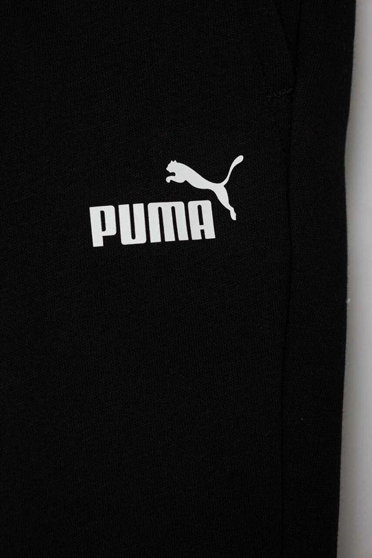 Chłopiec Puma spodnie dresowe dziecięce ESS Logo Pants TR cl B 586974 czarny