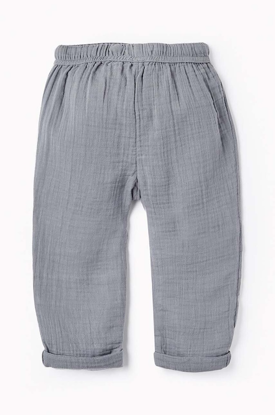 Βρεφικό βαμβακερό παντελόνι zippy 3105990501 πράσινο SS24