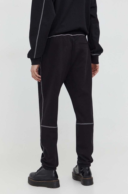 Odzież HUGO spodnie dresowe bawełniane 50504720 czarny