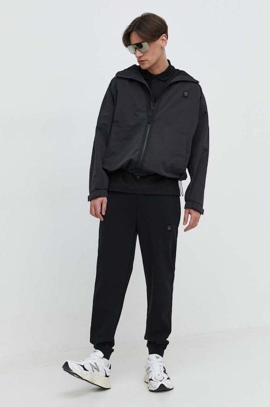 HUGO spodnie dresowe 50509457 czarny SS24