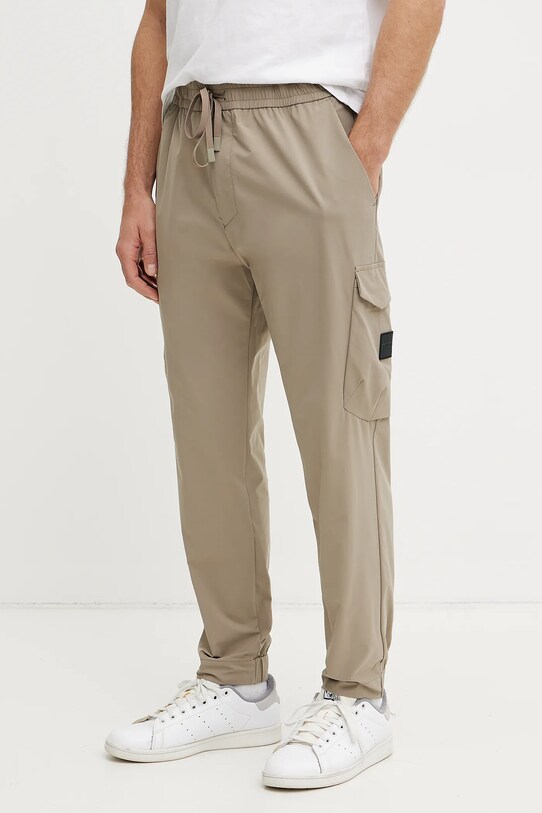 Tepláky BOSS Green látka béžová 50508339