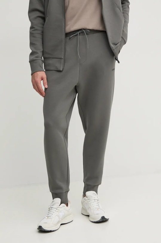 Tepláky Boss Green pletenina šedá 50506141