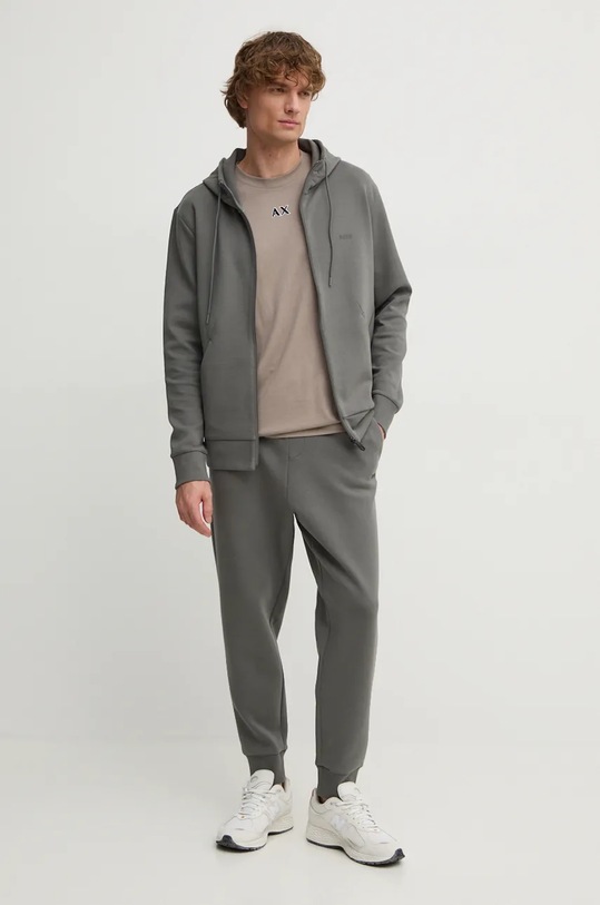 Tepláky Boss Green 50506141 šedá AA00