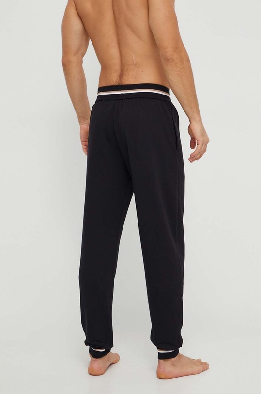 BOSS pantaloni lounge din bumbac 50510852 negru SS24