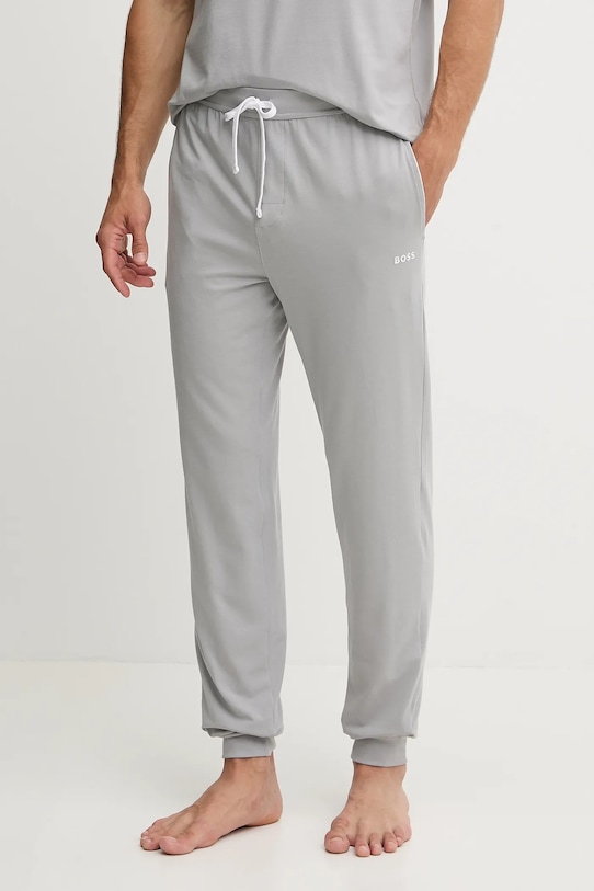 BOSS pantaloni de lounge gri 50515305