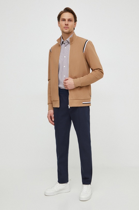 BOSS spodnie x Porsche 50508651 granatowy SS24