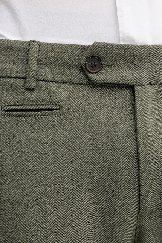 Les Deux spodnie zielony LDM501083