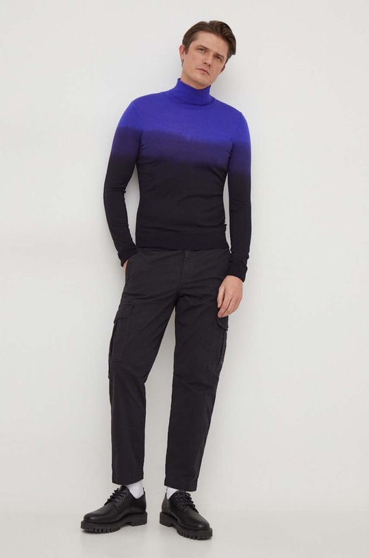 BOSS Orange spodnie 50508245 czarny SS24