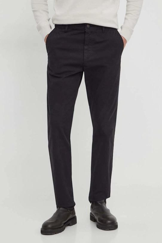 BOSS Orange pantaloni drept negru 50508246