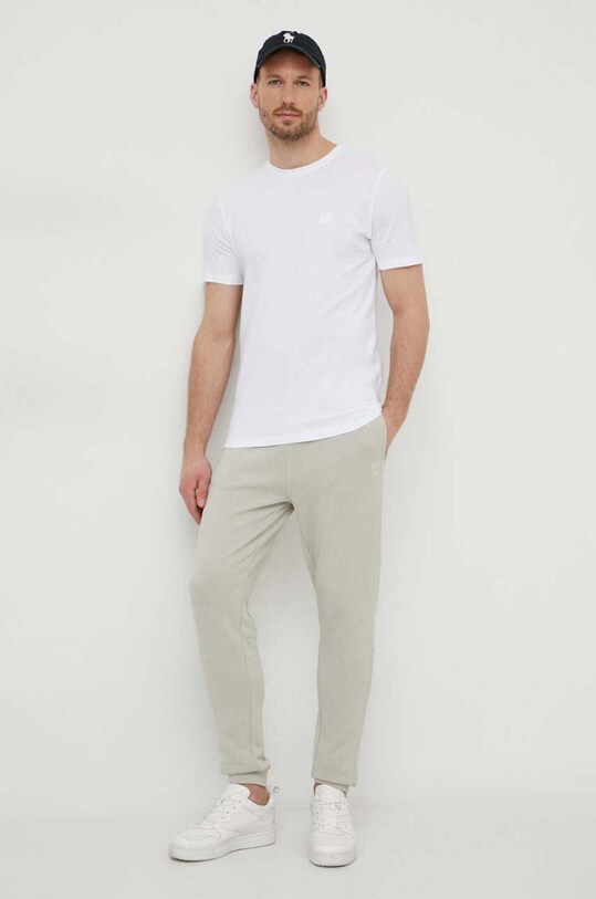 BOSS Orange pantaloni de trening din bumbac 50509303 bej AA00