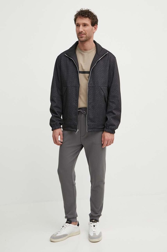 Boss Orange pantaloni de trening din bumbac 50509303 gri NC00
