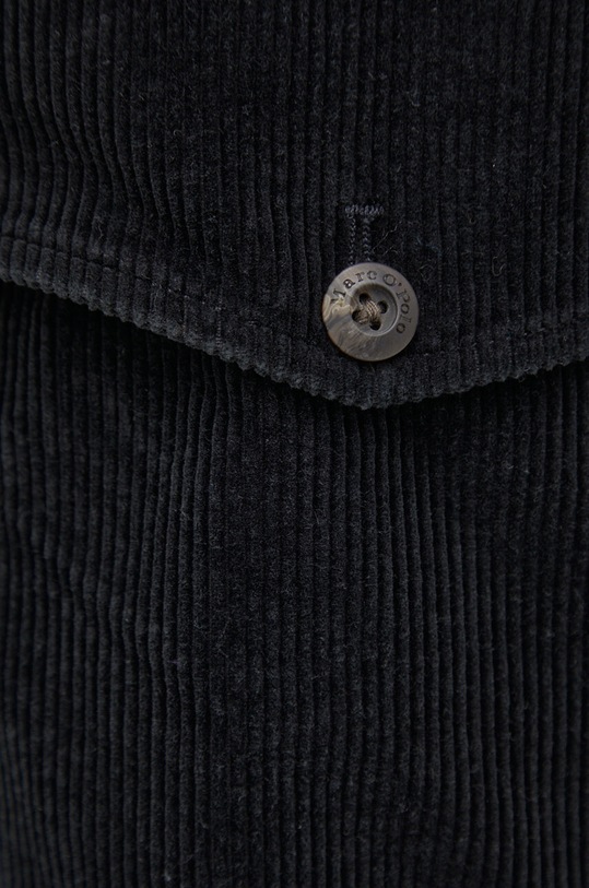 Marc O'Polo pantaloni de catifea cord negru 330014010084