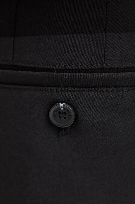 Marc O'Polo pantaloni din lana negru 330021410162