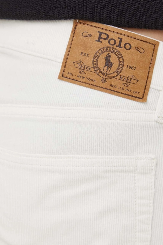 Polo Ralph Lauren spodnie sztruksowe beżowy 710917076