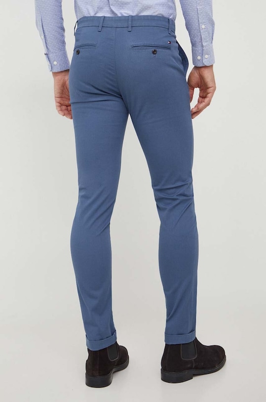 Odzież Tommy Hilfiger spodnie MW0MW33937 niebieski