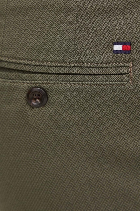 Kalhoty Tommy Hilfiger zelená MW0MW33938