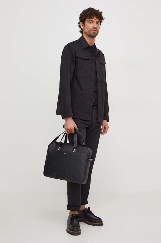 Tommy Hilfiger spodnie MW0MW33908 czarny SS24