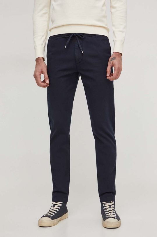 Tommy Hilfiger pantaloni potrivit bleumarin MW0MW33918