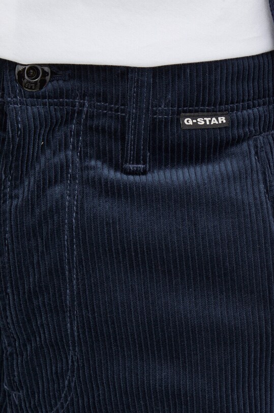 G-Star pantaloni de catifea cord bleumarin D23634.D405