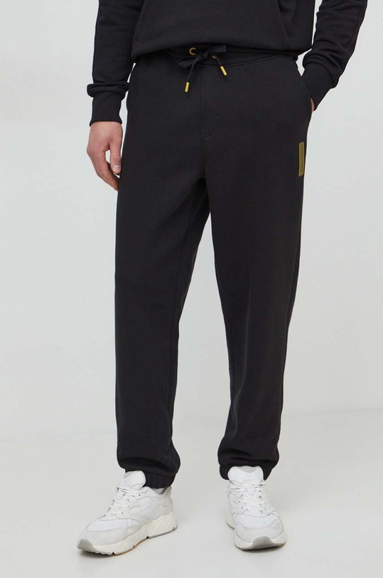 Calvin Klein pantaloni de trening tricotaj negru K10K112430
