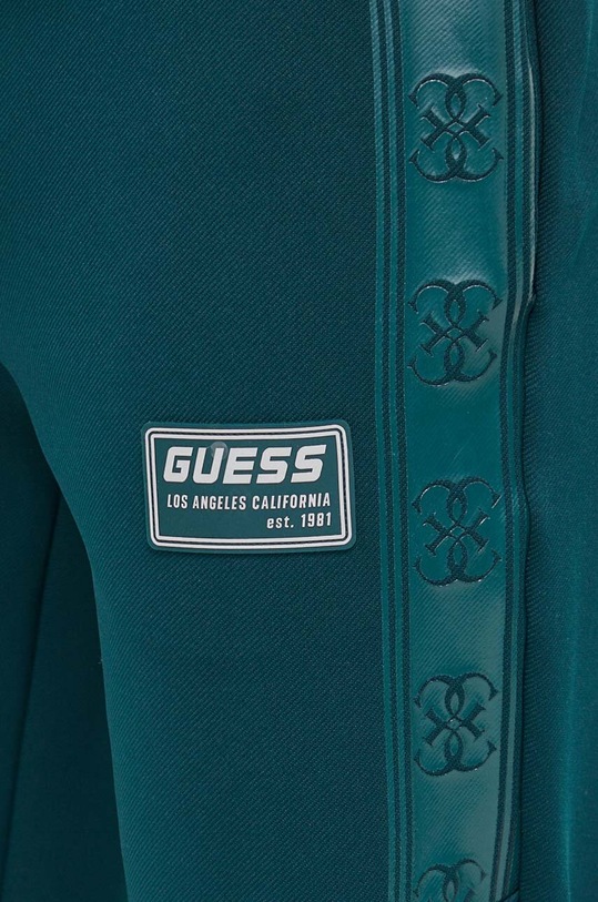 Guess spodnie dresowe GASTON zielony Z4RB00.KBO62